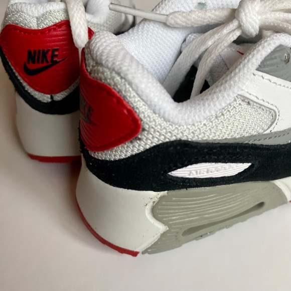 Toddler Nike Air Max Red & White (9C) - Picture 8 of 8